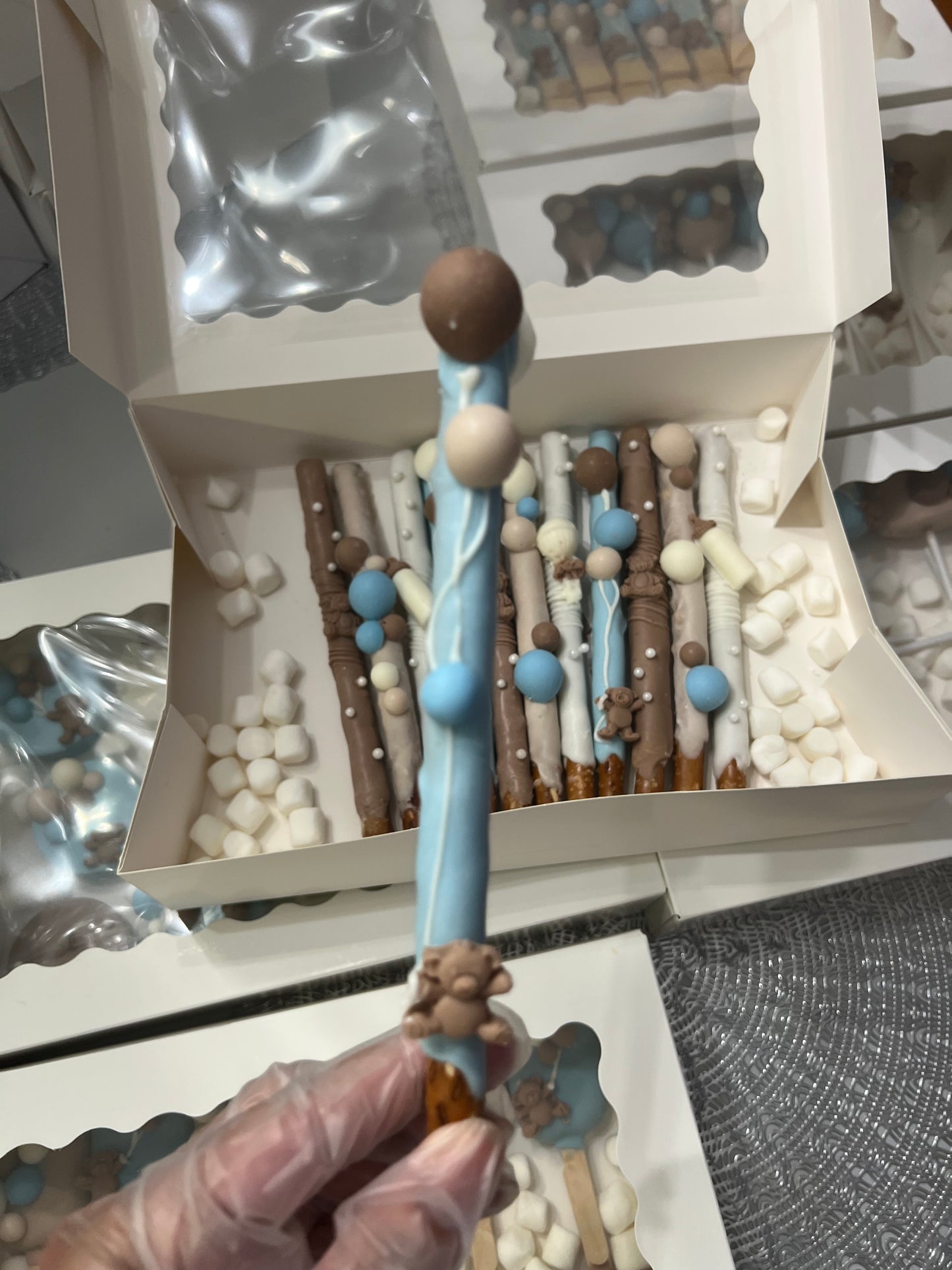 Chocolate Pretzels (Dozen)